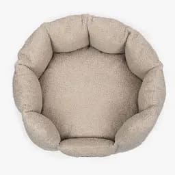 Лежак ортопедичний для собак "Shell Teddy" тауп M (60*80см)