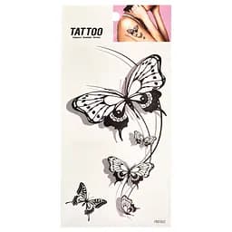 Тимчасове татуювання "П'ять метеликів Tattoo" Bambi 1020-HM1643