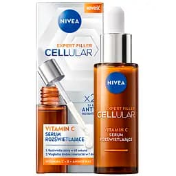 Сыворотка для лица NIVEA Cellular Expert Filler для восстановления сияния с витамином С 30 мл