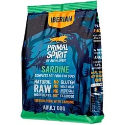 Сухий корм для собак Alpha Spirit Primal Iberian Sardine 1 кг (8436586311452)