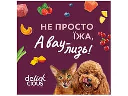 Ласощі для котів Delickcious Сардина з додаванням гарбуза 4 х 15 г (4820269141636) - мініатюра 7