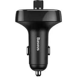 FM-трансмітер Baseus FM Launcher S-09 2.4A 2хUSB-A Black [CCMT000301] [96091] - мініатюра 3