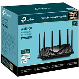 Маршрутизатор TP-Link Archer AX72 Pro, AX5400, 3xGE LAN, 1x2.5GE WAN/LAN, 1xGE WAN/LAN, 1xUSB 3.0, M - мініатюра 4