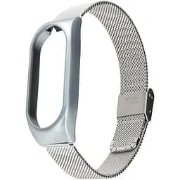 Ремешок Миланская Петля Mi Band 8 Серебристый (01)