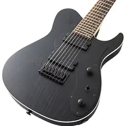 Електрогітара FGN JIL73-ASH-DER Iliad Dark Evolution Series Open Pore Black [130817] - мініатюра 3