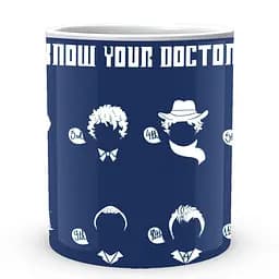 Кухоль GeekLand Doctor Who Know your doctor DW.02.354 330 мл білий - мініатюра 2