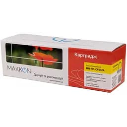 Картридж Makkon для HP CF542A (203A), Canon 054 yellow (MN-HP-CF542A) - мініатюра 3
