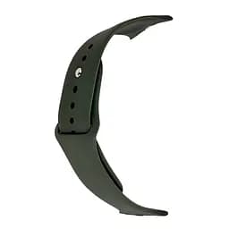 Ремінець Silicone Apple Watch 42/44/45/46/49 мм Dark Olive S (35) (34) - мініатюра 2