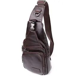 Сумка Vintage через плече із натуральної шкіри 19х32х8 см sum0027461