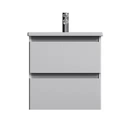 Тумба підвісна AM.PM X - Joy 55 см з умивальником M85-FHX0552-WC0552WG38 - мініатюра 8