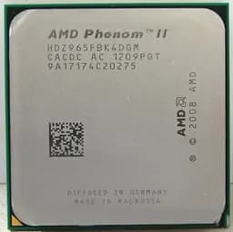 Процессор AMD Phenom II x4 965 BE 3.4 GHz AM3, 125W Б/У