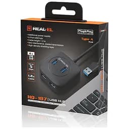 Концентратор REAL-EL HQ-187 black (EL123110010) - мініатюра 9