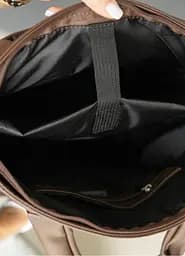 Жіноча сумка-рюкзак Sambag Cargo коричнева 45 х 31 х 15 см (93541020) - мініатюра 7