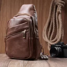 Жіноча сумка Vintage з одним ременем через плече з екошкіри 17.5х29х8 см sum0026950 - мініатюра 9