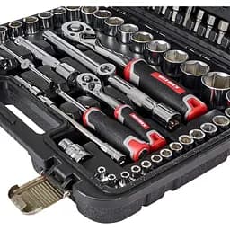 Набір головок торцевих Vitals Master 1/4" та 1/2" 94 предмета (186168) - мініатюра 7