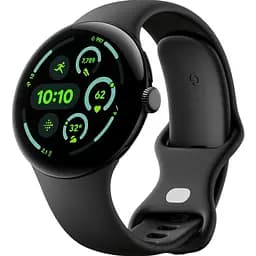 Смарт-годинник Google Pixel Watch 3 45 mm Black Aluminum Case/Obsidian Active Band (120850)