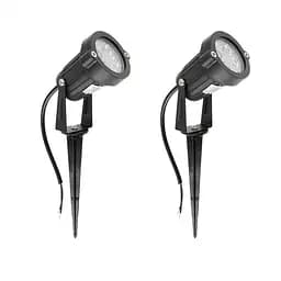 Світильник грунтовий Brille LED 6W Red IP65 BK (AS-14)