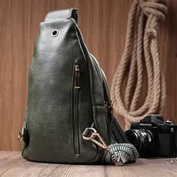 Жіноча сумка Vintage з одним ременем через плече з екошкіри 17.5х29х8 см sum0026953 - мініатюра 10