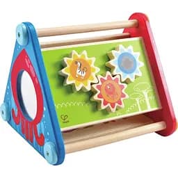 Деревянный бизибокс Hape 5 в 1 (E0434)