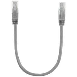 Патч-корд Ritar 0.3м, UTP, cat.5e, CU, grey (PCR-CU/0.3G / 01135)