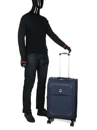 Валіза Середня (M) тканинна Airtex Worldline Tirana 608 на 4 колесах 65x41x23см 69л Синій - мініатюра 10
