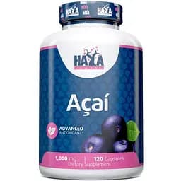 Екстракт фруктів асаї Haya Labs Acai 1000 mg, 120 капсул