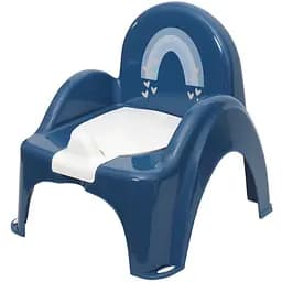Горщик-стілець дитячий Tega Baby Meteo з музикою navy (PO-078-164)