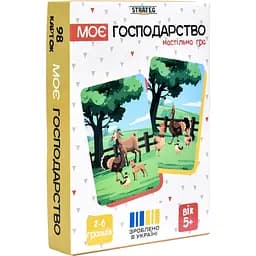 Настільна гра Strateg Моє господарство українською мовою (30667)