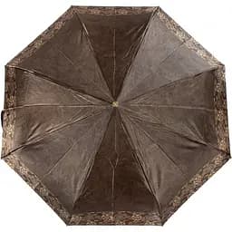 Женский складной зонтик полный автомат Trust 101 см коричневый