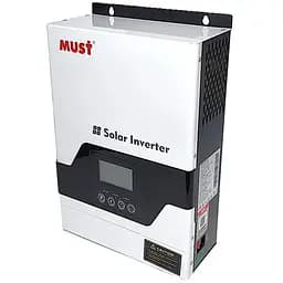 Инвертор гибридный Must PV18-1012 VPM 1000W 12V MPPT 60A 15-105V чистая синусоида 230V 50Hz IP20 AC заряд 20A