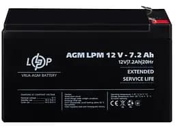 Акумуляторна батарея для ДБЖ LogicPower AGM 12 V / 7.2 А*ч (3863)
