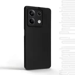 Чехол-накладка для смартфона Xiaomi Redmi Note 13 5G, противоударный, силиконовый, термополиуретановый (ТПУ), с защитой камеры и корпуса, черный, защита всего корпуса, ArmorStandart (ARM73347) - мініатюра 2