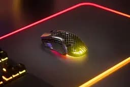 Комп'ютерна мишка SteelSeries Aerox 5 Wireless RGB 18000dpi. 9кн. чорна (62406) - мініатюра 2