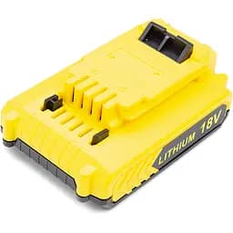 Акумулятор PowerPlant для шуруповертів та електроінструментів Stanley 18V 2.5Ah Li-ion (FMC687L)
