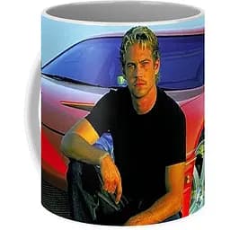 Кружка GeekLand Форсаж The Fast and the Furious Пол Уокер кар FF.02.009 330 мл белая