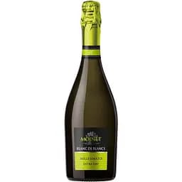 Вино ігристе Moinet Blanc de Blancs біле екстра сухе 1.5 л (2 шт. х 0.75 л) - мініатюра 2
