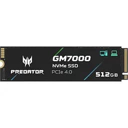 Накопитель SSD Acer Predator m.2 NVMe 512GB GM7000 PCI Express 4.0 x4 (BL.9BWWR.104)