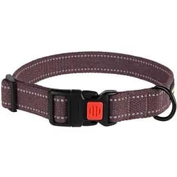 Нашийник для собак Barksi Сotton L 35-53х 2.5 см черрі - мініатюра 4