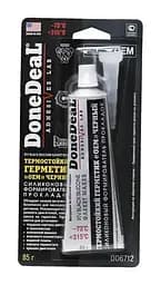 Герметик прокладка DoneDeaL силіконовий + 345 ° C сірий DD6735 205г