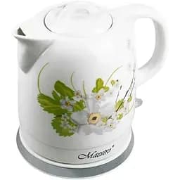 Чайник керамика Maestro MR-066-White-Flowers