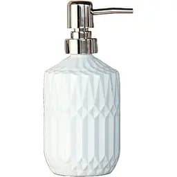 Дозатор скляний Pure 400 мл білий (80241223-3/білий)