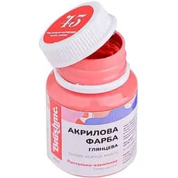 Акрилова фарба глянцева Brushme 20 мл Пастельно-кармінова ACPT43
