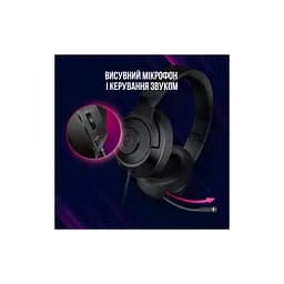 Навушники Lorgar Noah 101 Gaming 3.5 мм Black (LRG-GHS101B) - мініатюра 8