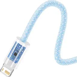Кабель Baseus Dynamic Series Fast Charging Cable USB to Lightning 2.4A 1m CALD000403 Blue - мініатюра 3