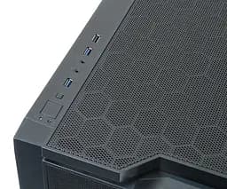 Корпус Chieftec GAMING CUBE CI-01B-OP mATX, без БЖ, Black - мініатюра 7