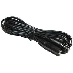 Звуковой удлинительный кабель Cablexpert 3.5 мм F - 3.5 мм M 2 м черный (CCA-423-2M)