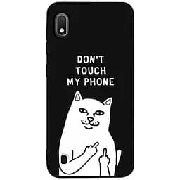 Чохол-накладка Toto Matt TPU 2 mm Print Case Samsung Galaxy A10 #58 Cat Dontouch Black