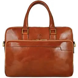 Шкіряна сумка-портфель для ноутбука Time Resistance 37.5х28х10.5 см sum0028269