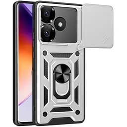Чохол накладка з кільцем Armor Guard Shield Xiaomi Poco F6 Pro 5G / Redmi K70 5G / K70 Pro 5G Silver (35021_3344796)