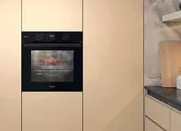 Духова шафа Whirlpool електрична 71 л, A+, дисплей, конвекція, телескопічні напрямні, пара, чорний - мініатюра 2